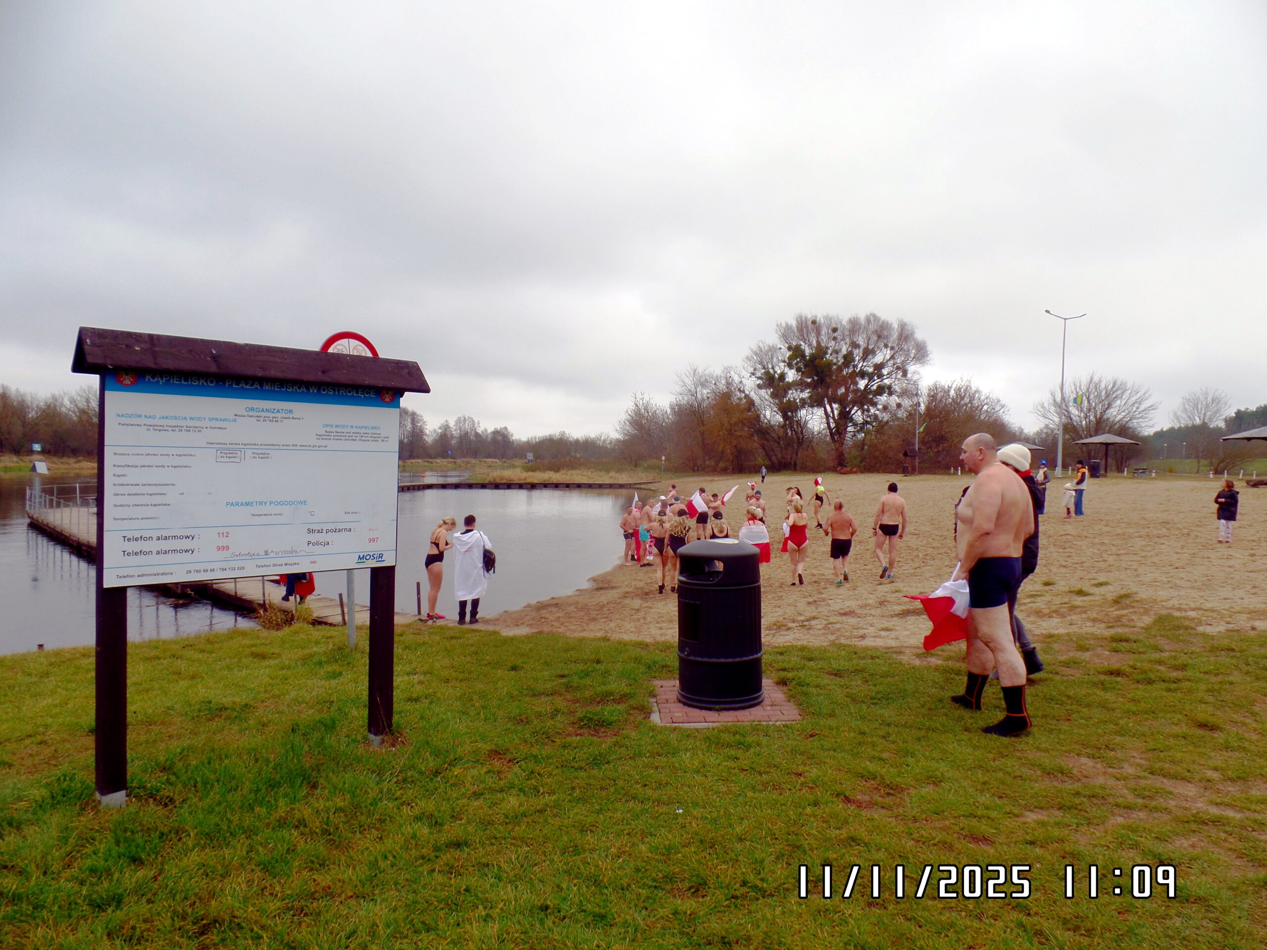 11 listopada 2025 Plaża miejska w Ostrołęce